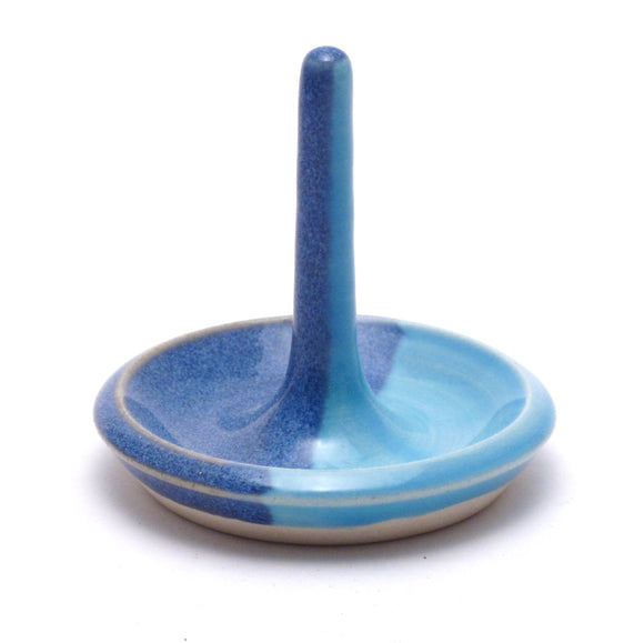 Blue and Aqua Ring Holder