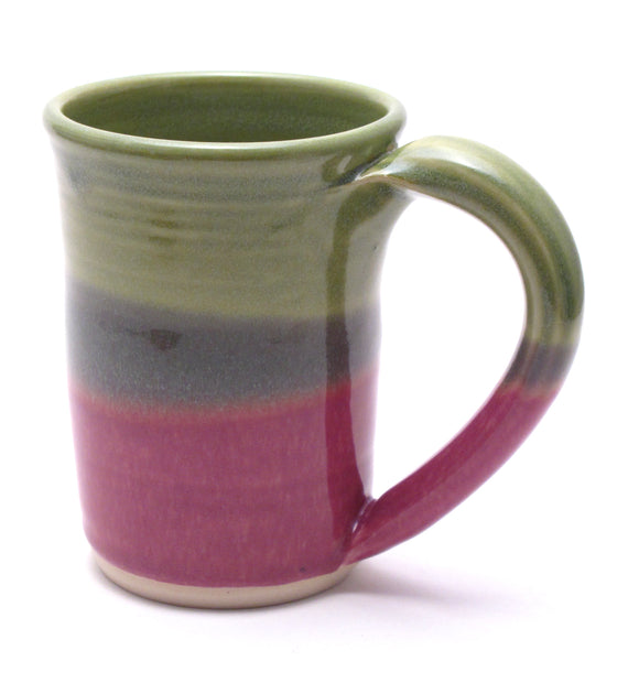 Green and Lilac Large Mug