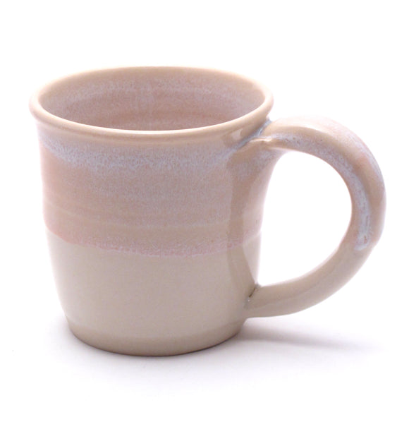 Pink and White Mug