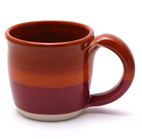 Orange and Raspberry Mug